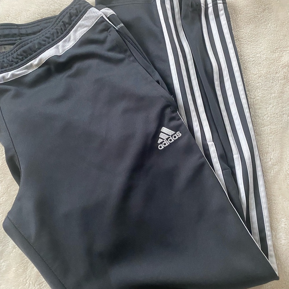 Adidas gray joggers